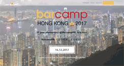 Desktop Screenshot of barcamp.hk