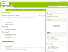 Tablet Screenshot of barcamp.org